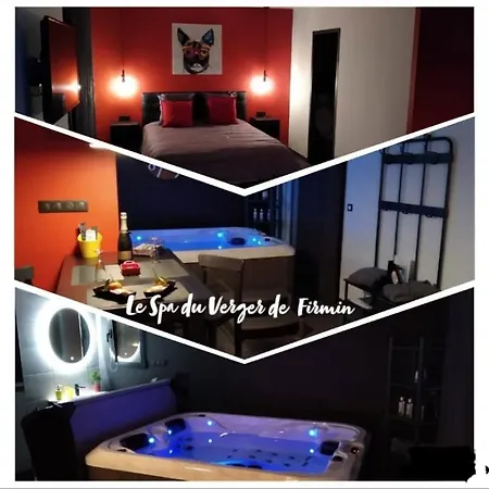 Le Spa Du Verger De Firmin - Jacuzzi Interieur Prive Foix Exterior foto